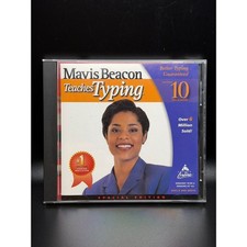 Mavis Beacon Teaches Typing Version 10 Special Edition PC CD-ROM Broderbund 1999 picture
