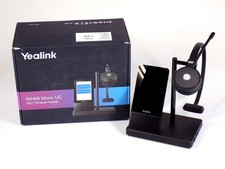 Yealink WH66 Mono DECT UC Headset - Wireless, Lightweight, 330° Microphone, Black NEW picture