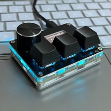 SayoDevice OSU O3C Rapid Trigger Magnetic Switches Keyboard With Knob Screen picture