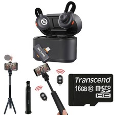 Hollyland LARK M2S Wireless Mic System for Mobile Device Content Creation Bundle picture