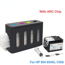 For HP 954XL CISS For HP7740 8210 8710 8715 8720 8725 8730 8740 With ARC Chip picture
