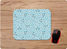 OLAF TEAL COLLAGE FROZEN SNOWMAN CUSTOM MOUSE PAD DESK MAT VIRTUAL SCHOOL GIFT picture
