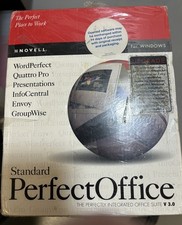 Vintage Novel Perfect Office w/Software New in Box picture