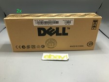 NEW Lot of 2 Dell AX510 Multimedia Soundbar PC Monitor Speaker 0C730C - Free S/H picture