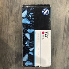 HP 727 F9J77A Magenta Ink Cartridge 300ML Genuine New exp. 2021  picture