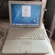 Apple iBook G4 12.1in White PowerPC G4 1.07GHz 256MB 20GB Wi-Fi OS X picture
