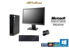 Lenovo TCentre M72e USFF Core i5-3470 2.9GHz 16GB 250HDD Win10 Complete System picture
