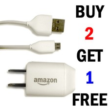Amazon Kindle Power Adapter Home Travel Wall Charger + Micro USB Data Cable AD37 picture