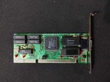 Trident 9016X2/4 LT2 TVGA9000B Retro 512KB 16-bit ISA Graphics Video Card picture