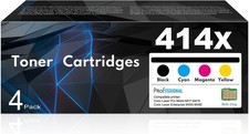 414X Toner Cartridge 4-Pack For Hp M454dw M479fdw M455dn M480f High Yield picture