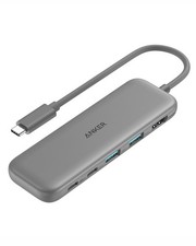 Anker USB C Hub, 5-in-1 USBC to HDMI Splitter with 4K Display Grey picture