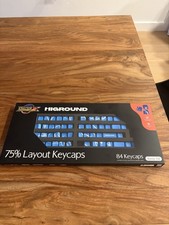 Higround x Sonic The Hedgehog Keycaps - 75% Layout 84 Keycaps - Sonic CD SEGA picture