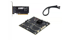 PLX8749 NVIDIA V100 SXM2 GPU Base Board Kit PCIe Adapter+ Cables for AI Server picture