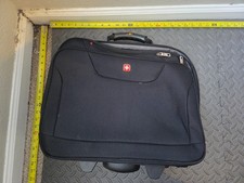 Swiss Gear Rolling Travel Carry On Laptop Briefcase #S57 picture