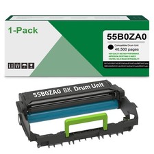55B0ZA0 Drum Unit (1-Pack) Replacement for Lexmark MS331/431 MX431/331 picture