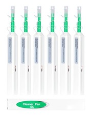 6PCS Click Fiber Cleaner Pen, Fiber Optic Cleaner for SC/FC/ST 2.5mm picture
