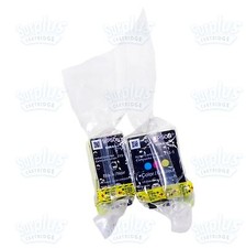 2pk Genuine Epson 215-I INITIAL Black & Color Ink Cartridge T215 WorkForce WF100 picture