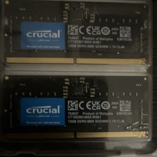 Crucial 24GB (2x12GB) DDR5-5600 SO-DIMM CL46 Laptop RAM 262-Pin picture