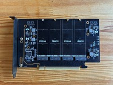 Quad M.2 NVME SSD to PCI-E 4.0 X16 Adapter Card picture