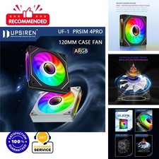 UPSIREN UF-1 PRISM 4 PRO 120mm ARGB Case Fan 4-Pin PWM 12V picture