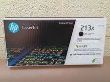 HP W2130X High Yield Black Original LaserJet Toner Cartridge 213X  NEW SEALED picture