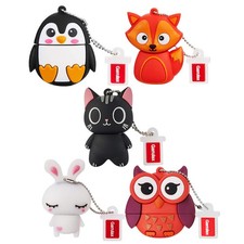 GARRULAX USB Flash Drive, 32GB USB2.0 Cute Shape Lovely USB Memory Stick Date picture