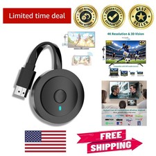 Compact 4K HDMI Wireless Display Dongle: Stream and Mirror Effortlessly picture