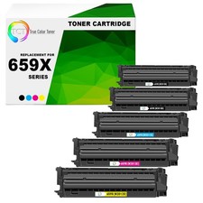 5PK TCT Premium 659X BCYM HY for Compatible HP LaserJet M856 Toner Cartridge picture