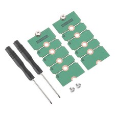 2 Pcs Green M2+ M.2 NGFF/NVME Length Extend Adapter picture