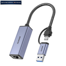BENFEI USB 3.0 to Ethernet Adapter, C RJ45 Gigabit LAN 1 PACK, Gray picture