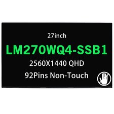 For LG LM270WQ4-SSB1 (SS)(B1) SS B1 LCD 2560X1440 QHD Display Assembly 76% NTSC picture