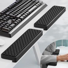 2 PCS LShaped Desk Elbow Pad Memory Foam Edge Cushion Honeycomb Texture picture