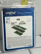 Crucial 8GB Kit (2x4GB) DDR3-1600 PC3-12800 Desktop Memory – New Sealed # 32 picture