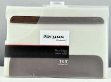 Brand New Targus UltraBook Thin Edge Canvas Sleeve Cotton Canvas 13.3