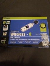 Linksys WUSB54GC Compact Wireless-G USB Wi-Fi Adapter Stick New picture