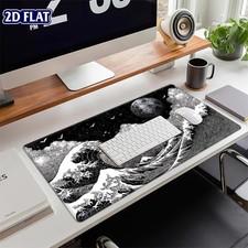 1pc BHJLAXR XXL Japanese Great Wave Off Kanagawa Desk Mat & Mouse Pad - Hokusa picture