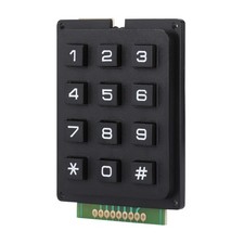 Keyboard Modules With 12 Keys 3x4 Push Buttons External Keypad For MCU picture