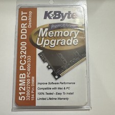 KByte Computer Memory Upgrade 512MB DDR PC3200/2700 PC400/333 184 Pin DIMM picture