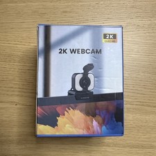 2K Webcam Quad HD 2K USB Black High Resolution Video Camera for PC Laptop picture