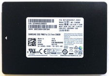 Samsung 256GB PM871a 2.5” SATA SSD P/N: MZ7LN256HMJP-000D1 DP/N: 045W8J picture