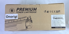 TN830XL Compatible Toner Cartridge 2 Pack Black High Yield w/Chip Brother NEW picture