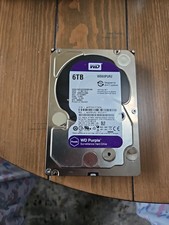 6TB Western Digital Purple Hard Drive WD60PURZ-85ZUFY1 SATA 3.5
