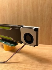 Quiet Turbo Fan Cooling Mod Kit For NVIDIA Tesla P4 M4 T4 Low Profile GPU picture
