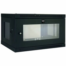 Tripp Lite SmartRack 6U Switch-Depth Wall-Mount Rack Enclosure Cabinet w/ Window picture