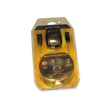 3ft USB 1.1 4 Port Powered Hub GoldX - Gold picture