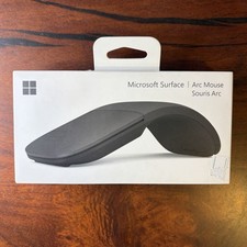 New Microsoft Surface Arc Mouse Black Portable Wireless Mouse 1791 picture