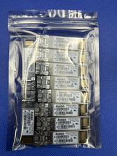 Lot of 10 Avago AFBR-57F5AMZ-E3 EMC 019-078-045 16G FC SFP+ 850nm Transceivers picture