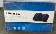 Linksys PLSK400 Powerline 200 4-Port Wired Network Expansion Kit – NEW SEALED picture