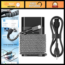 65W USB C Laptop Charger for HP Spectre, Envy, Elitebook, Chromebook - Travel Po picture