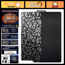 3D Printer Build Plate 257x257mm, Diamond PEO Carbon Fiber, Flexible Double-Side picture